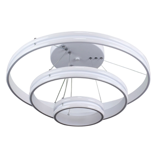 Світильник LED smart 170W, 30K-65K, з пультом, біла GRAVITACIA VOLNA Luminaria