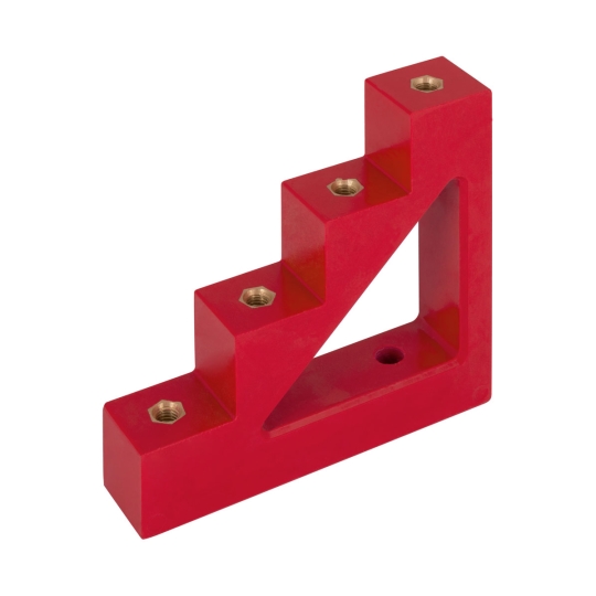 s054102 Ізолятор пластиковий ступінчатий, e.step.ct4-30, 450A, червоний, E.Next
