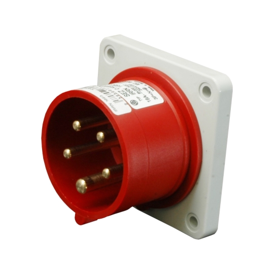 IRRN 3253 Вилка силова вбудована 5р, 32А, IP54, SEZ