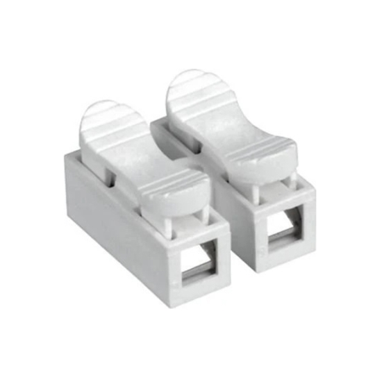 Клемна колодка 2х1,5 мм² натискна, WIRE SPRING-2/1.5, HOROZ