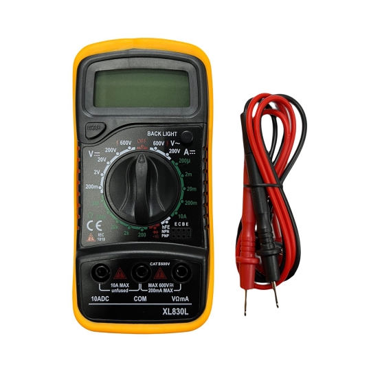 XL830L Мультиметр цифровий, DIGITAL MULTIMETER