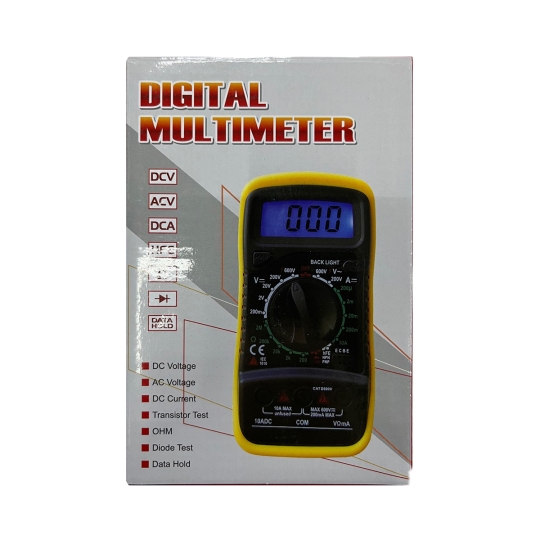 XL830L Мультиметр цифровий, DIGITAL MULTIMETER