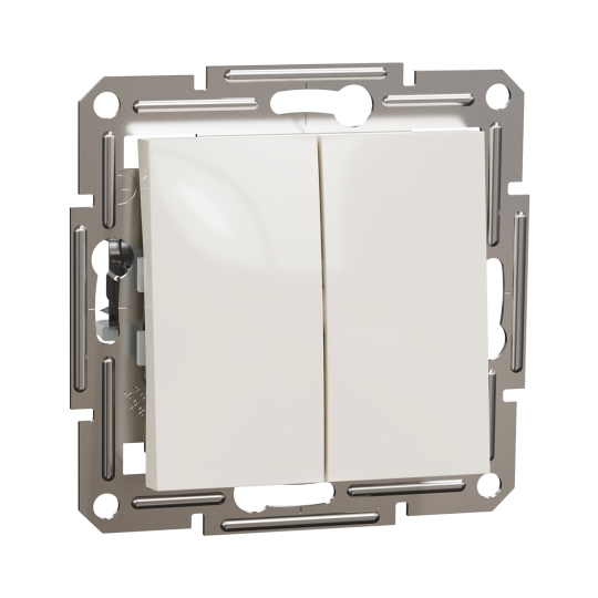 EPH0370123 Вимикач 2кл., кремовий, ASFORA, Schneider Electric