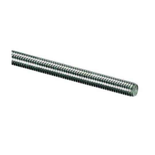 Стержень різьбовий М6 х 1000мм, білий цинк, DIN 975, Nail