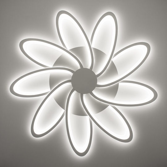 Світильник LED smart 150W, 30K-65K, з пультом, білий LORENA Luminaria
