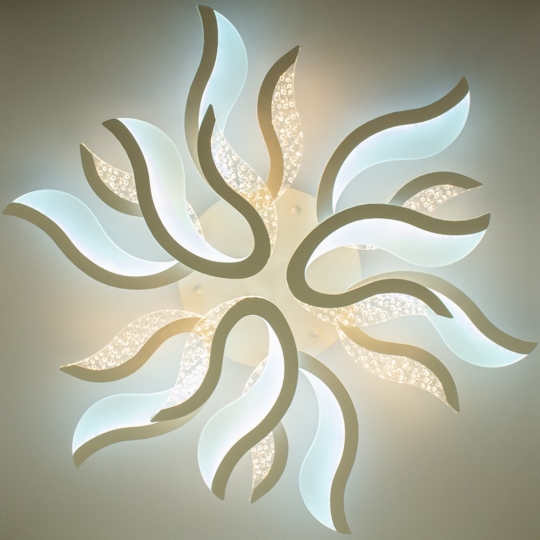 Світильник LED smart 165W, 30K-65K, з пультом, білий PARMA Luminaria