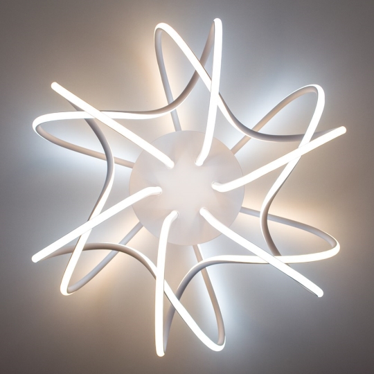 Світильник LED smart 80W, 30K-65K, з пультом, білий LIANA MUSE Luminaria