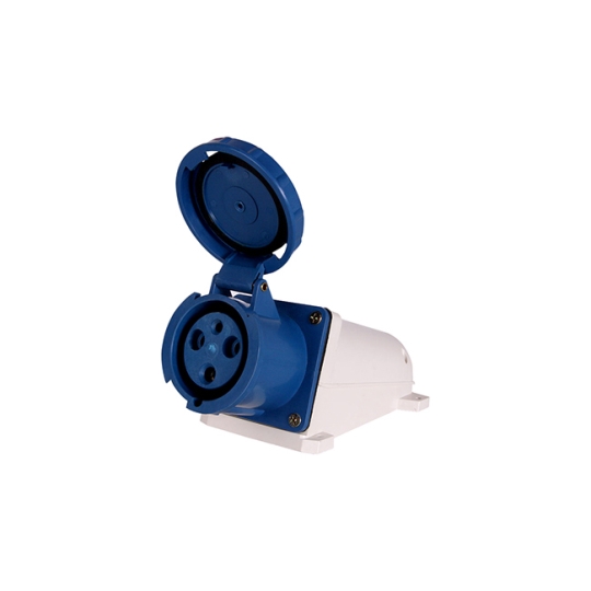 p012003 Силова розетка стаціонарна 3р, 63А, IP67, e.socket.pro.3.63, E.Next