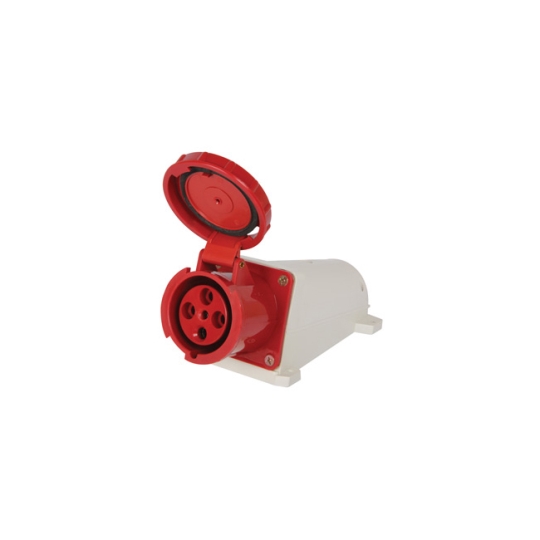 p012006 Силова розетка стаціонарна 4р, 63А, IP67, e.socket.pro.4.63, E.Next