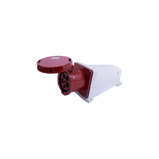 p012029 Силова розетка стаціонарна 5р, 125А, IP67, e.socket.145.125.67, E.Next