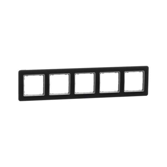 SDD362805 Рамка п'ятимісна, штучне матове скло, Sedna Elements, Schneider Electric