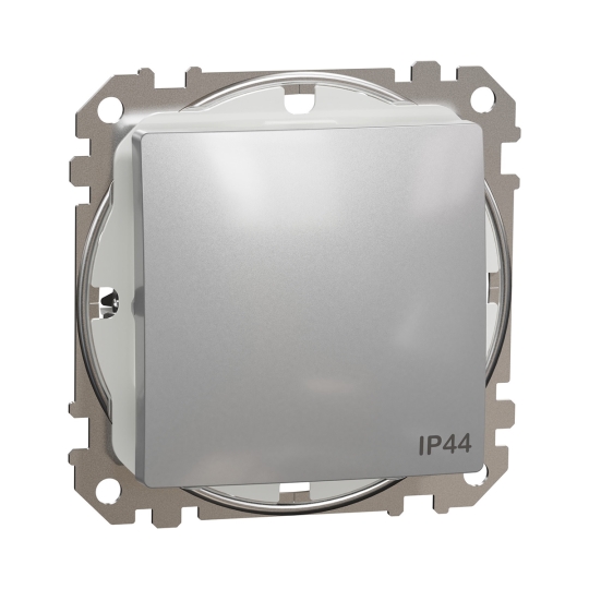 SDD213101 Вимикач 1кл., IP44, алюміній, Sedna Design, Schneider Electric