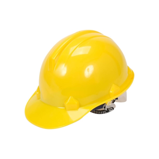 74172 Каска захисна, HDPE пластик, жовта, VOREL