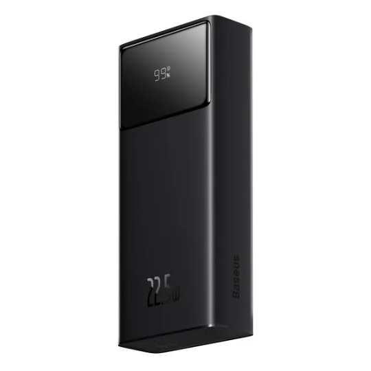 Батарея (Повербанк) 20000mAh, 22.5W, Star-Lord Digital Display, чорний, Baseus