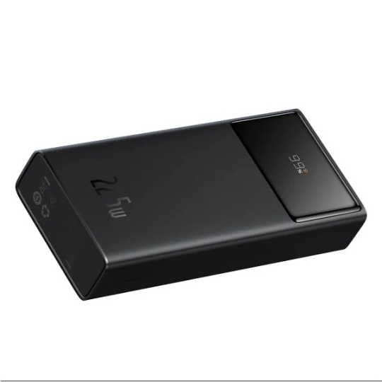 Батарея (Повербанк) 20000mAh, 22.5W, Star-Lord Digital Display, чорний, Baseus