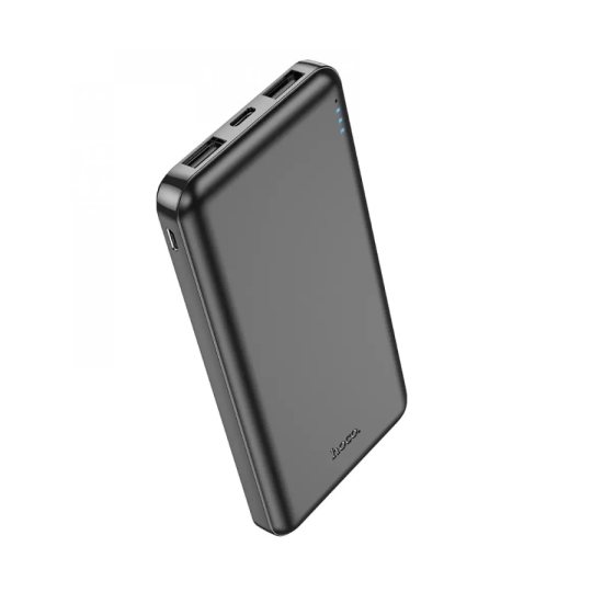 Батарея (Повербанк) 10000mAh, 10.5W, J100, чорний, HOCO