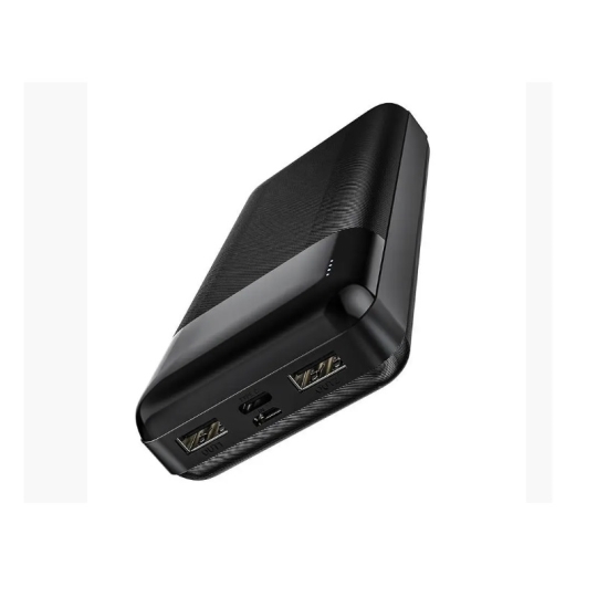 Батарея (Повербанк) 20000mAh, 10W, J72A, чорний, HOCO