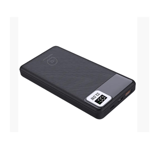Батарея (Повербанк) 10000mAh, 22.5W, Y124, чорний, WUW