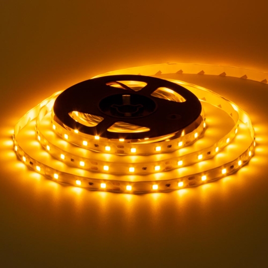 Світлодіодна стрічка MTK-300Y-3528-12, 12V, 60Led/m, 4,8W жовта IP20
