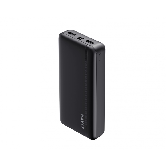 Батарея (Повербанк) 20000mAh, 10W, HV-PB91, чорний, HAVIT