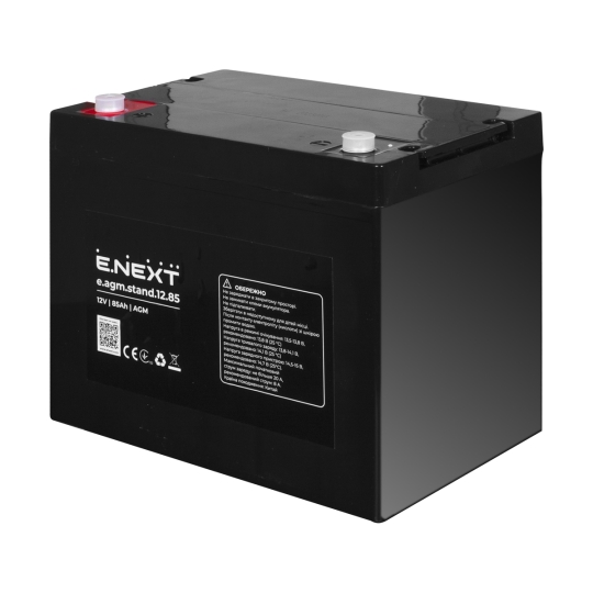 s072009 Акумуляторна батарея e.agm.stand.12.85 12В, 85Аг, AGM Enext