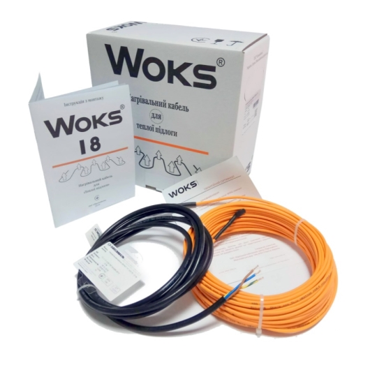 Нагрівальний кабель WOKS 18, 295Вт, 16м