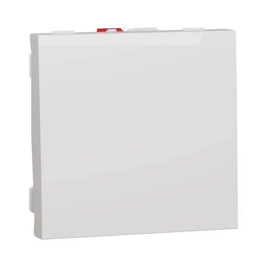 NU320118 Вимикач 1кл., 2 модулі, білий, New Unica, Schneider Electric