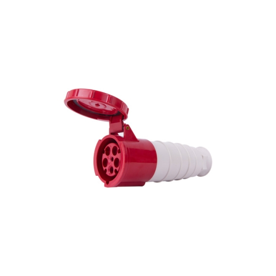 p012025 Силова розетка переносна 5р, 63А, IP67, e.socket.pro.5.63, E.Next