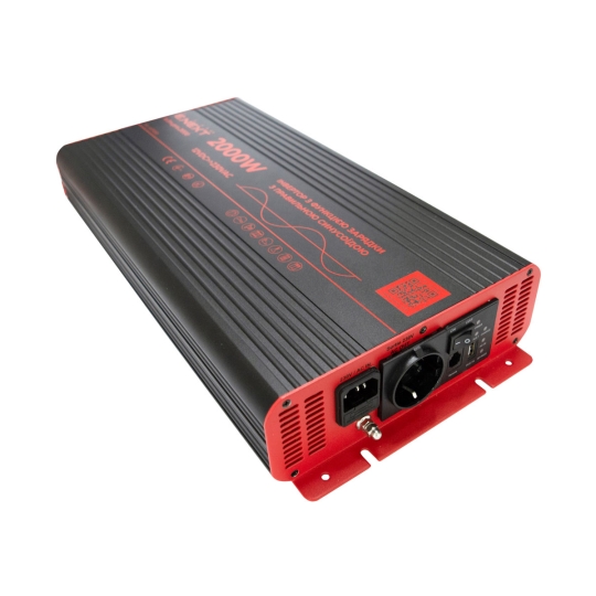 s073003 Інвертор з функцією зарядки e.inv.pro.2000 12/220В 2000Вт, чистий синус Enext