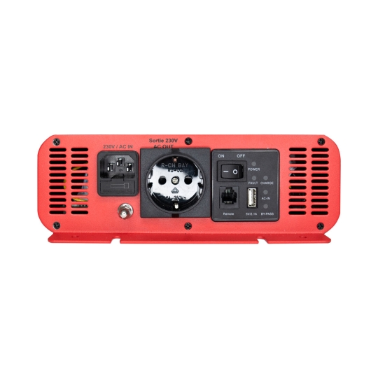 s073003 Інвертор з функцією зарядки e.inv.pro.2000 12/220В 2000Вт, чистий синус Enext