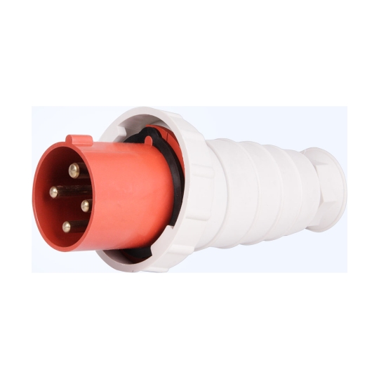 p011006 Силова вилка переносна 4р, 63А, IP67, e.plug.pro.4.63, E.Next