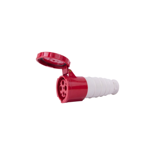 p012024 Силова розетка переносна 4р, 63А, IP67, e.socket.pro.4.63, E.Next
