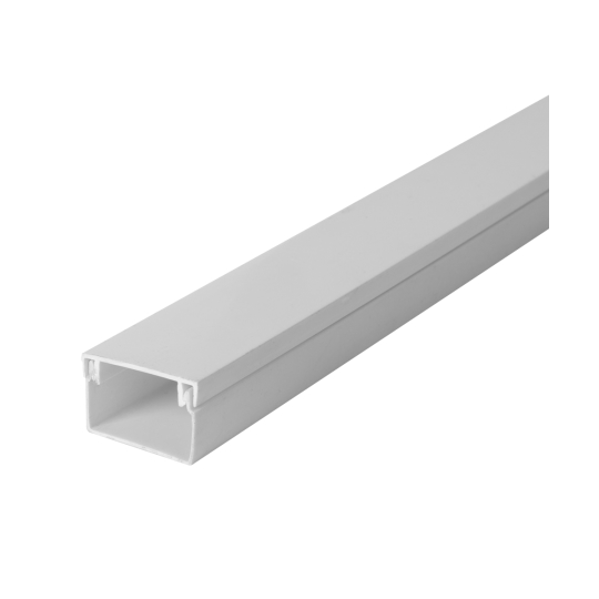 s033005 Короб пластиковий 25х16мм, 2м, білий, е.trunking.stand.25.16, E.Next (ціна за 1м)