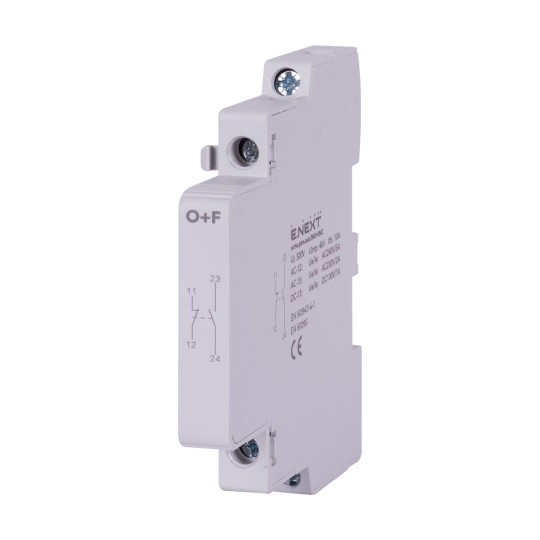 p005252 Додатковий контакт e.mc.aux, 1NO+1NC, E.Next