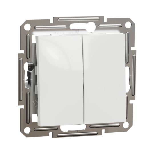 EPH0670121 Вимикач 2кл. прохідний, білий, ASFORA, Schneider Electric