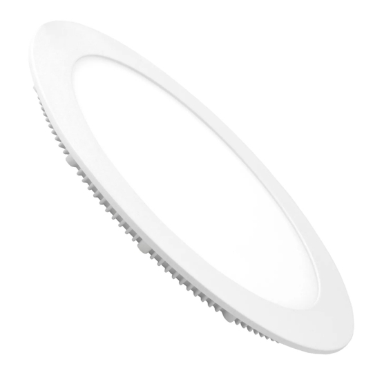 LED-DLR-12/4 Світильник точковий вбудований EUROLAMP Downlight 12 Вт 4000K круглий