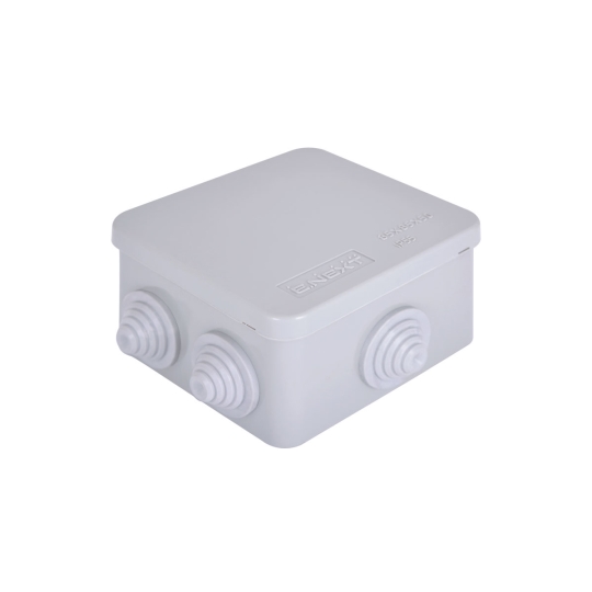p016102 Коробка розподільча зовнішня 85х85х50мм, сіра, e.db.pro.85.85.50u, E.Next
