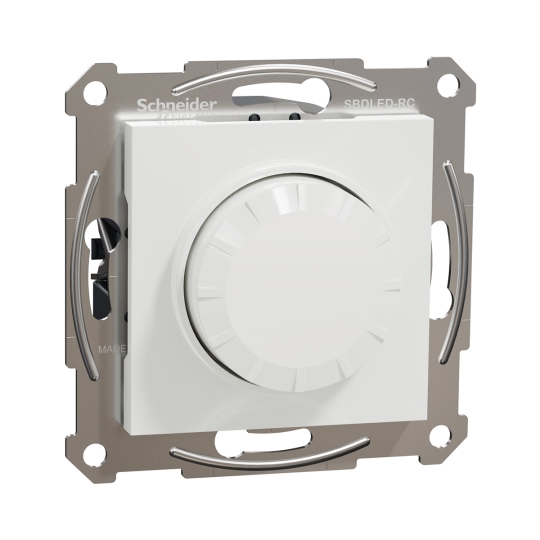 EPH6870121 Світлорегулятор (димер) поворотний LED, 3-370Вт, білий, ASFORA, Schneider Electric