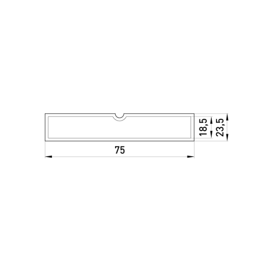 s041014 Гільза мідна луджена кабельна з'єднувальна 185 мм², e.tube.stand.gty.185, E.Next