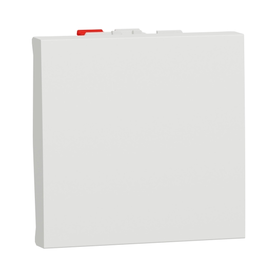 NU320618 Кнопка 1кл., 2 модулі, біла, New Unica, Schneider Electric