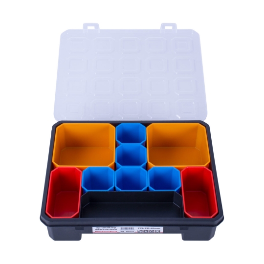 t011015 Органайзер пластиковий, e.toolbox.pro.15, 15" 273х231х62мм, Enext