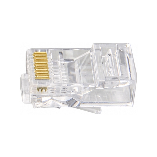 A0010230005 Штекер комп'ютерний RJ-45 UTP (Сat.5e,8P8C), неекранований, Аско