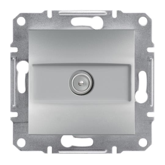 EPH3200161 Розетка TV кінцева 1 дБ, алюміній, ASFORA, Schneider Electric