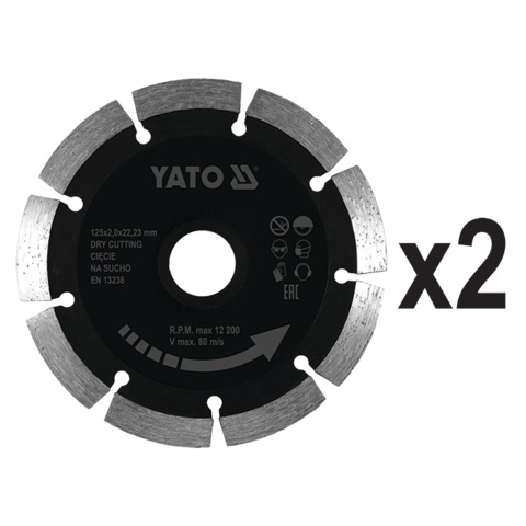 YT-82015 Штроборіз мережевий 1700 Вт, глибина/ширина 28/30 мм, YATO