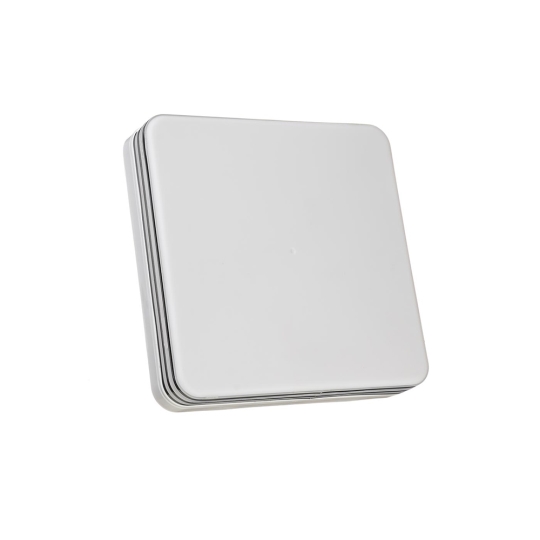 Світильник точковий накладний 24Вт, 5000К, квадрат, білий, SILVER Pure White, AVT