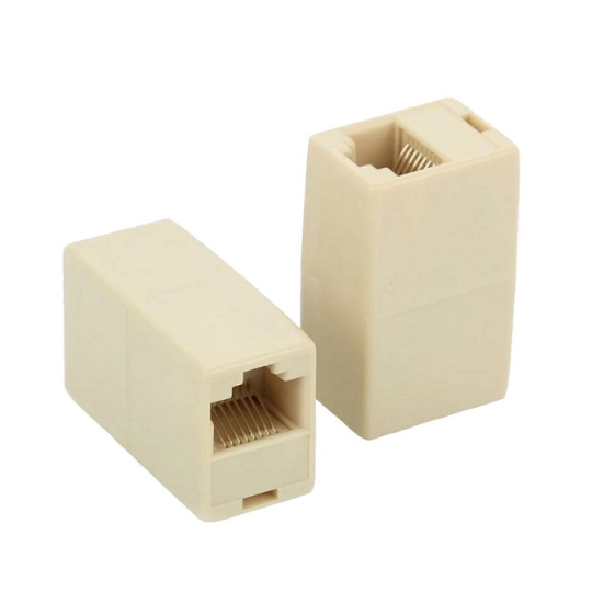 TNSy5503258 Прохідний адаптер кат.5e UTP, тип RJ45+RJ45, TechnoSystems