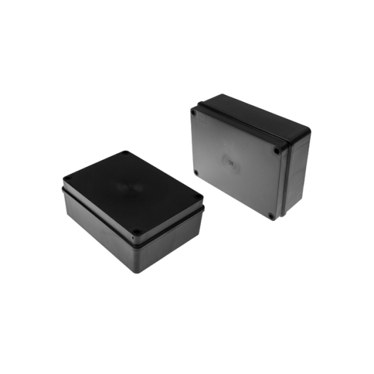 S-BOX 416C Розподільча коробка зовнішня 190х140х70мм, IP65, чорна, Pawbol