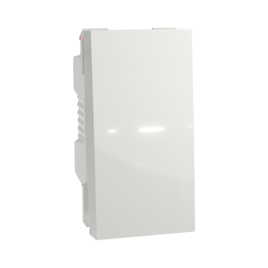 NU310618 Кнопка 1кл., 1 модуль, біла, New Unica, Schneider Electric