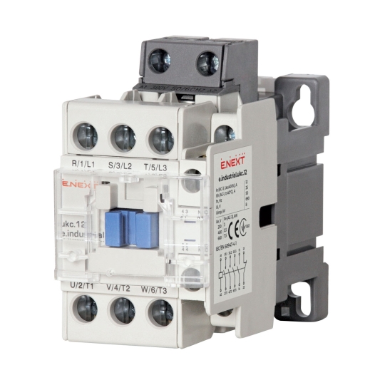 i.0090021 Контактор 12А, 380В, 1no+1nc, e.industrial.ukc.12.380, E.Next