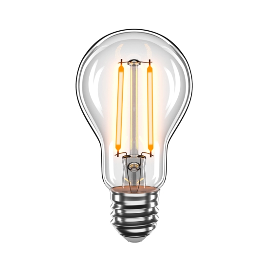 Лампа світлодіодна LD V-FILAMENT A60 2W E27 VELMAX